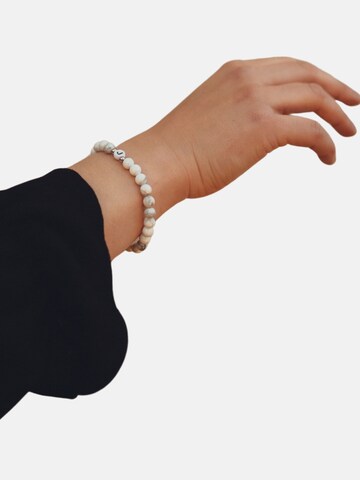 GOOD.designs Perlenarmband in Weiß