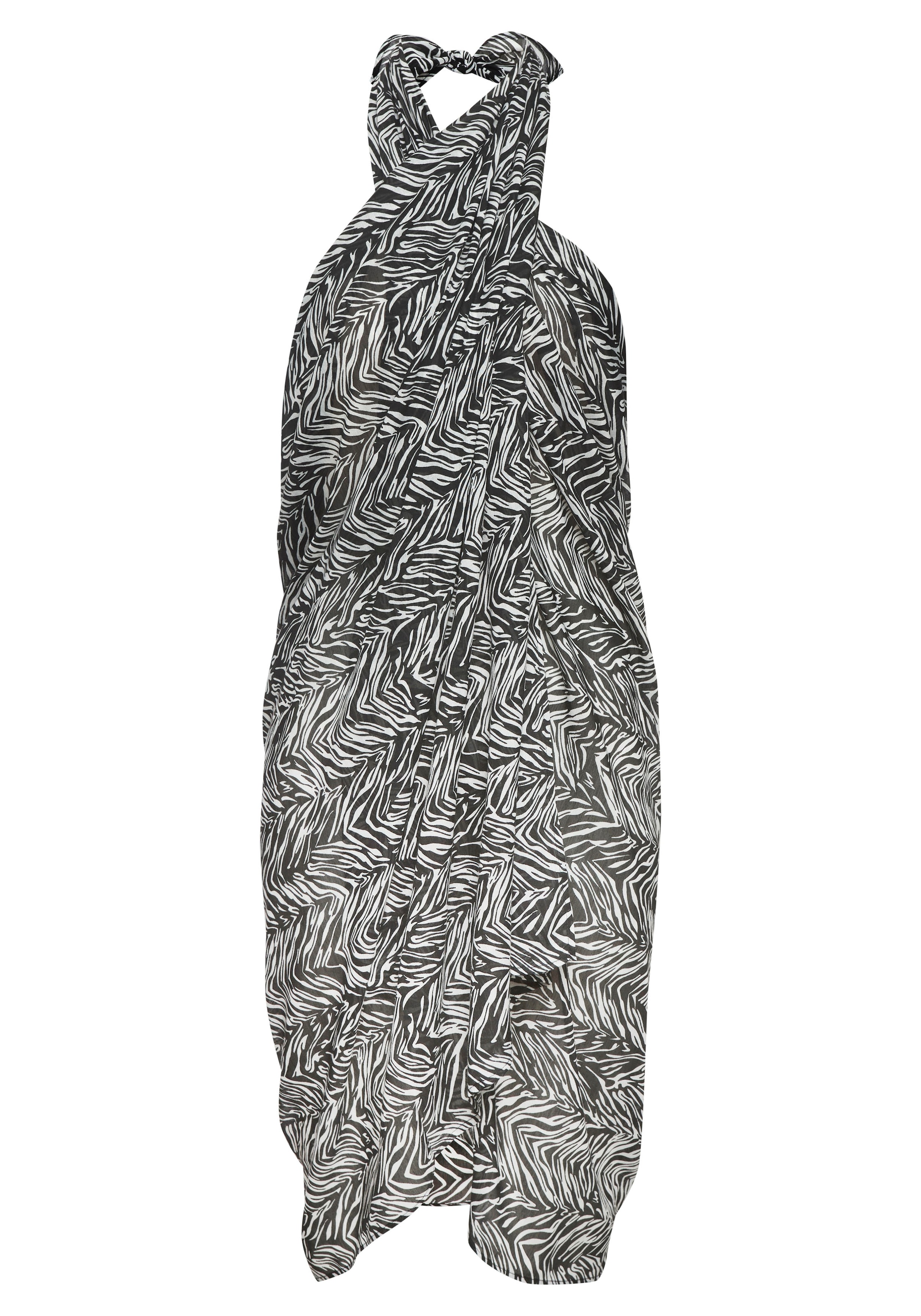 Serviette de plage s.Oliver en noir : devant