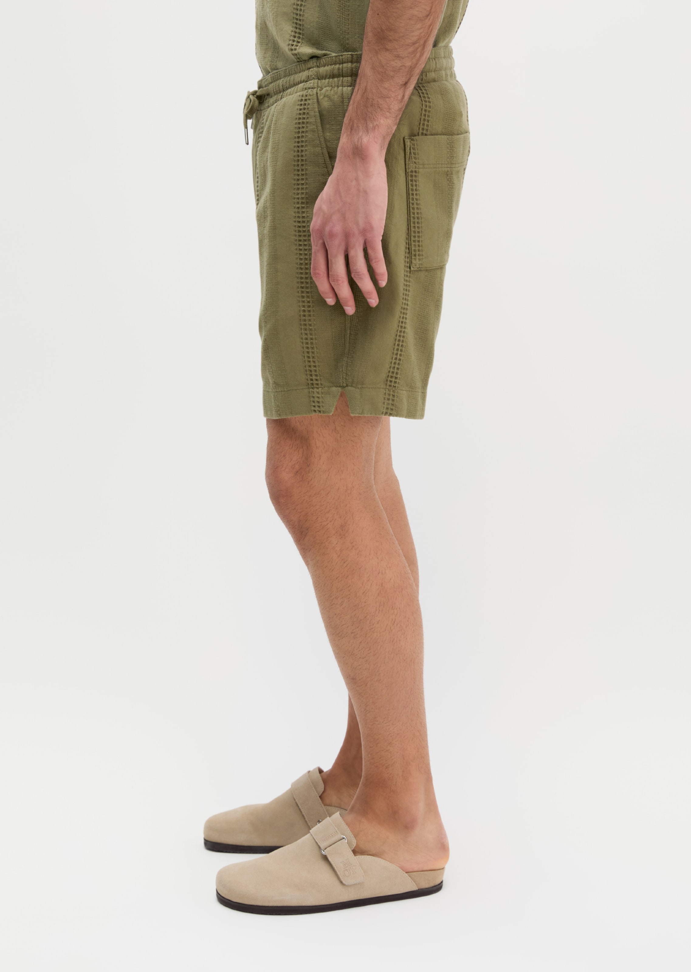Marc O'Polo Regular Broek 'Arik' in Groen