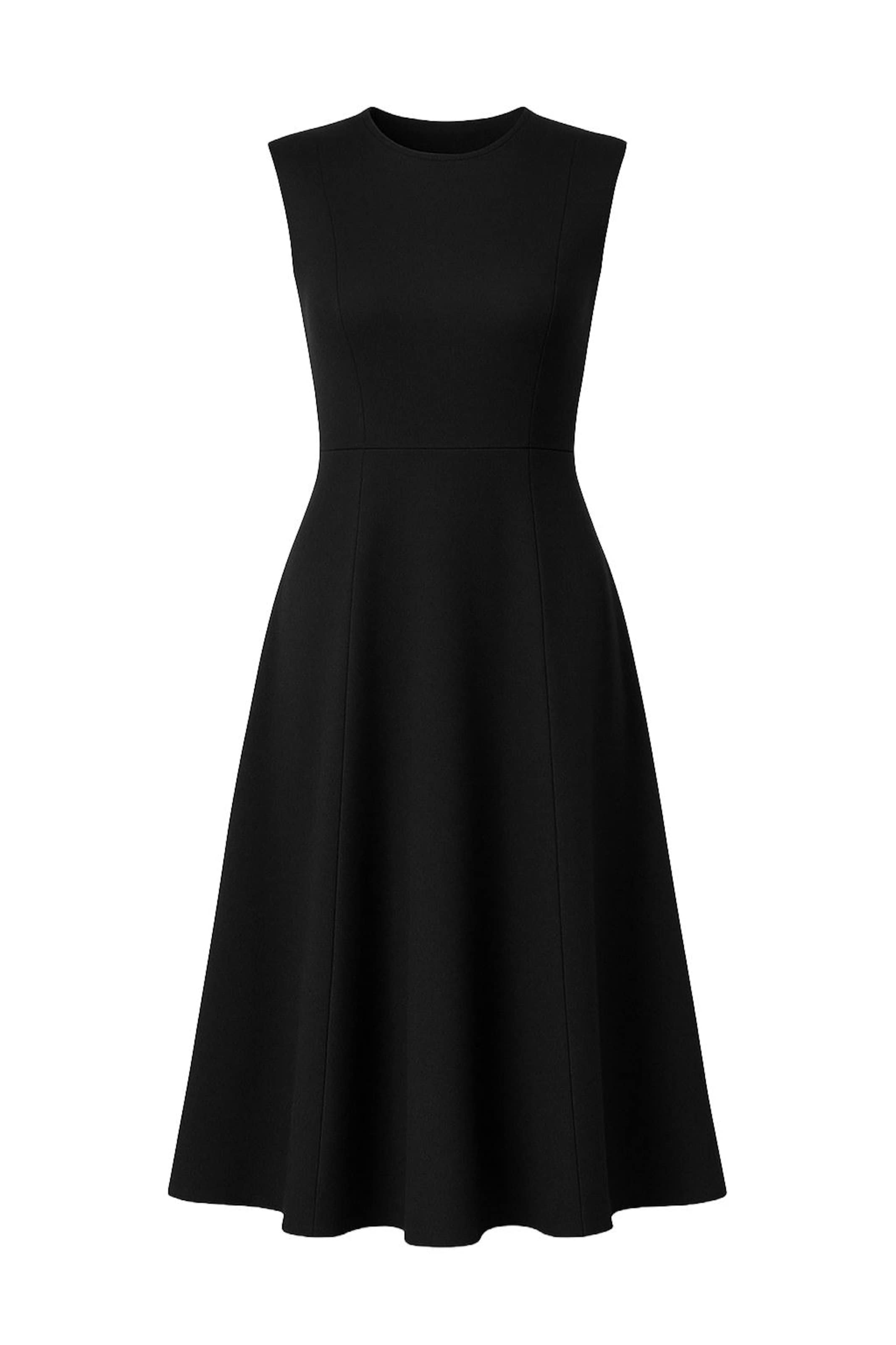 WOMAN VISION Jurk in Zwart: voorkant