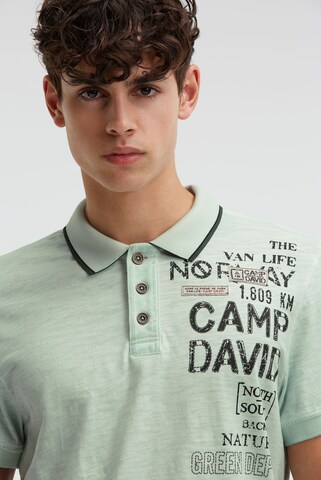 CAMP DAVID Shirt in Green