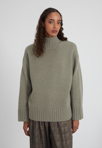 Style Republic Oversized Sweater 'BOXY' in Green: front