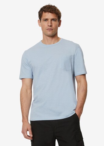 T-Shirt Marc O'Polo en bleu : devant