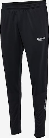 Coupe slim Pantalon de sport Hummel en noir