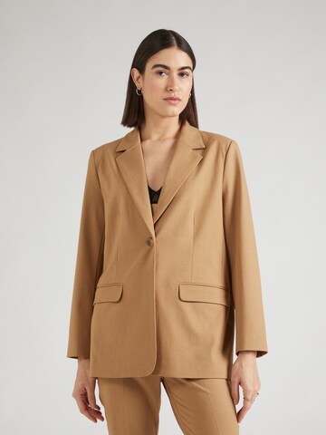 Soft Rebels Blazer 'Vilja' in Brown: front