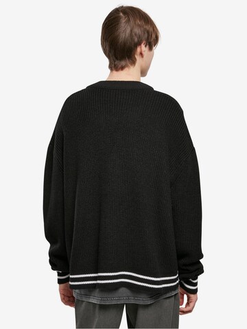 Urban Classics Knit Cardigan in Black