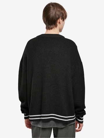 Urban Classics Knit Cardigan in Black