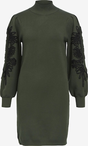 OBJECT Knitted dress 'Joana' in Green: front