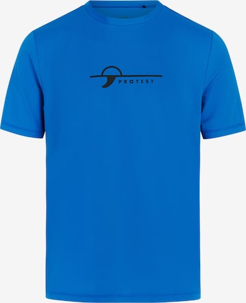 PROTEST Funktionsshirt 'PRTCore' in Blau: Vorderseite