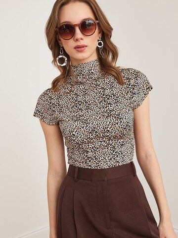 Chemisier olalook en gris : devant