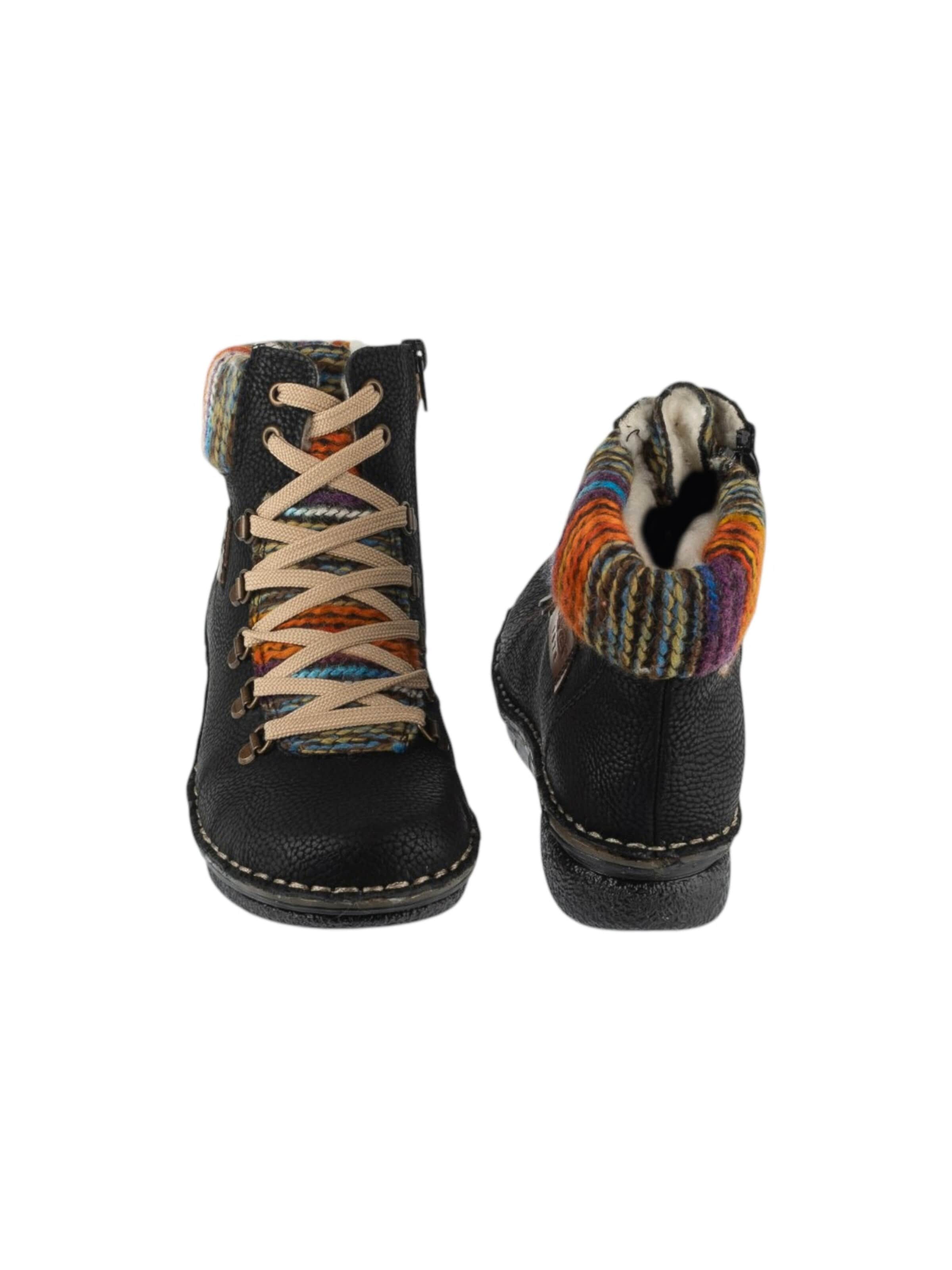 Bottes à lacets 'Rieker Booties 73343' Rieker en noir