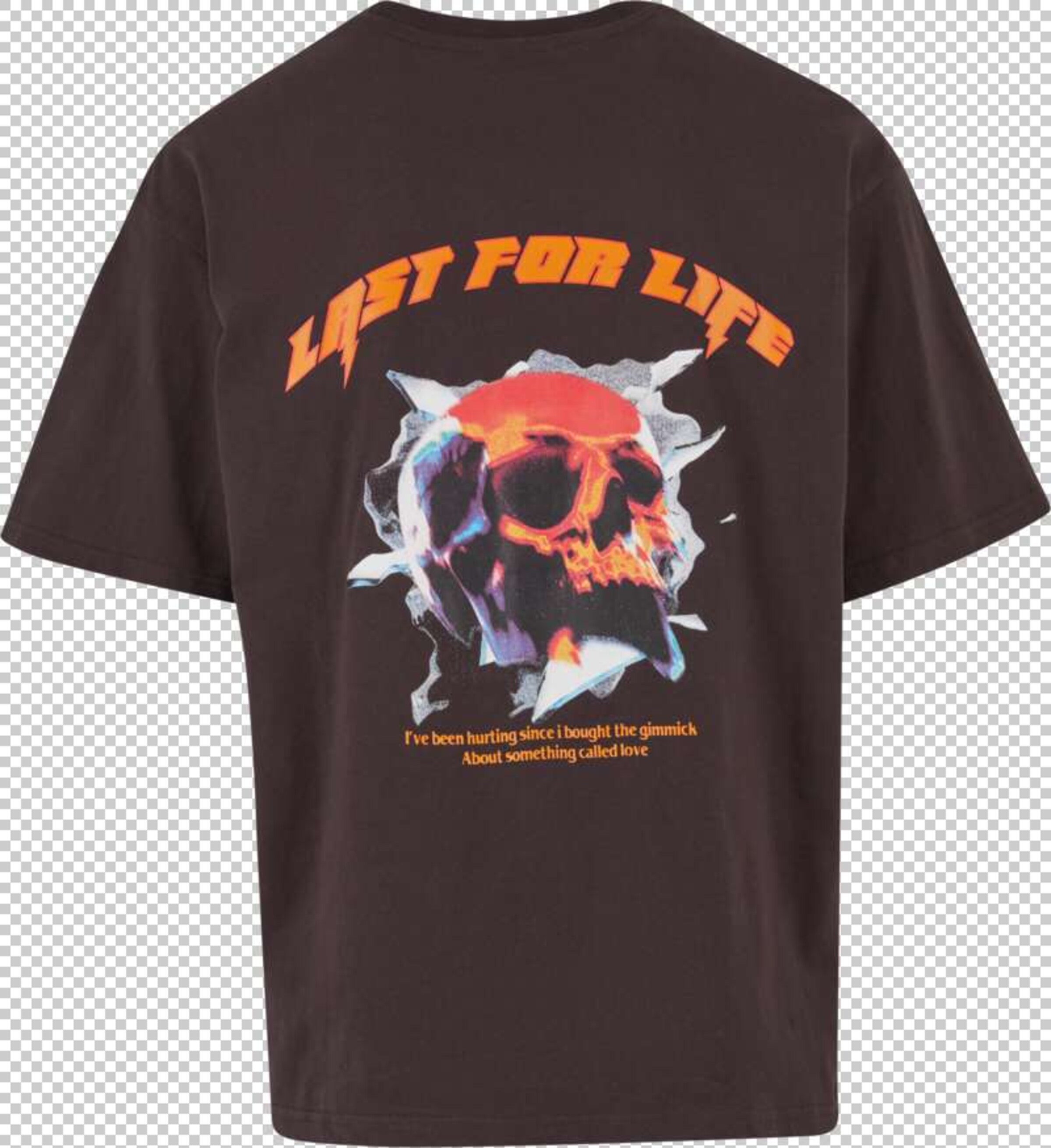 2Y Studios Shirt 'Last For Life' in Black