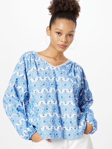 Smith&Soul Blouse in Blauw: voorkant