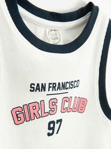 Cool Club Top - Biela