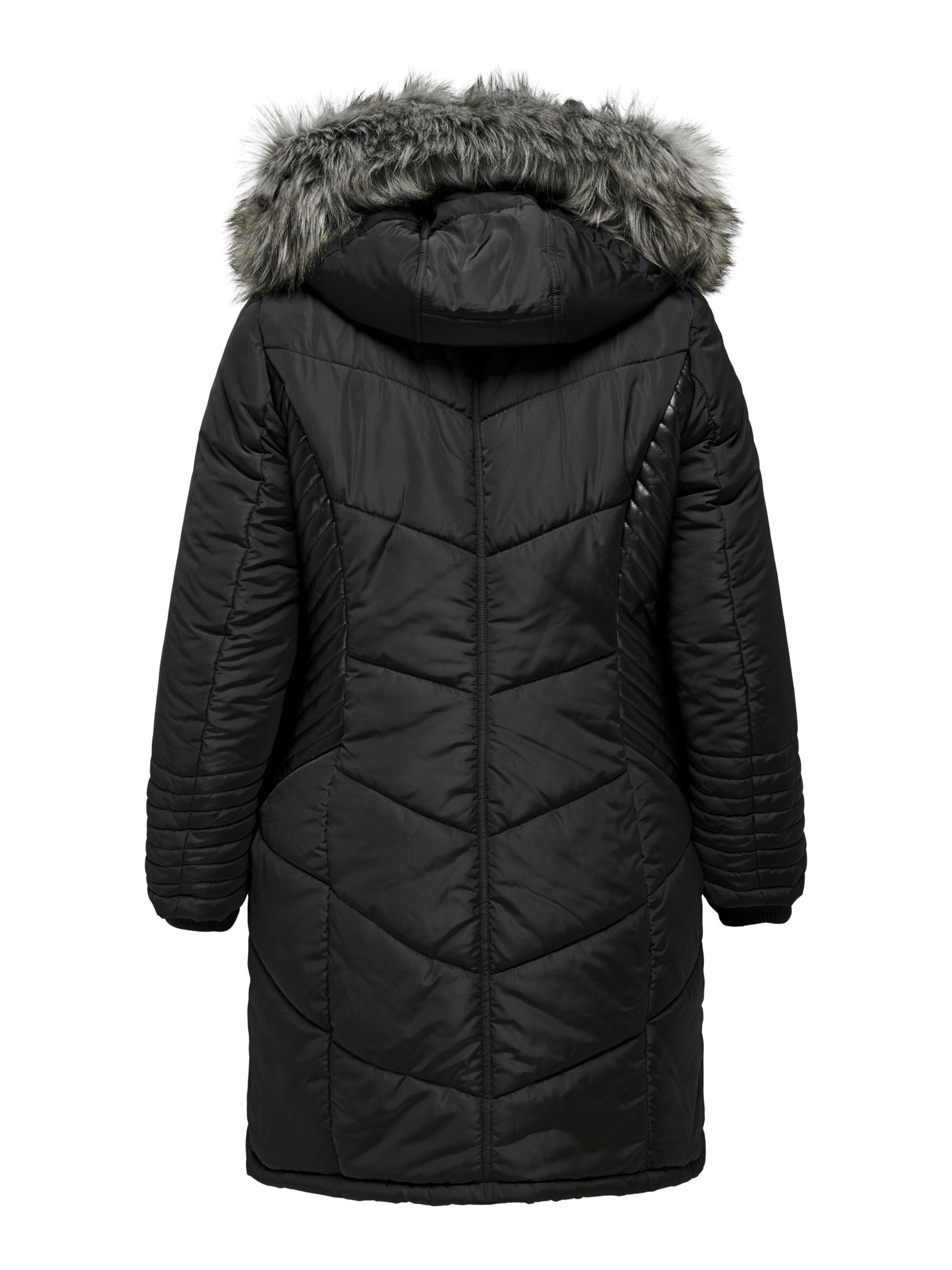 ONLY Carmakoma Vinterjakke i sort