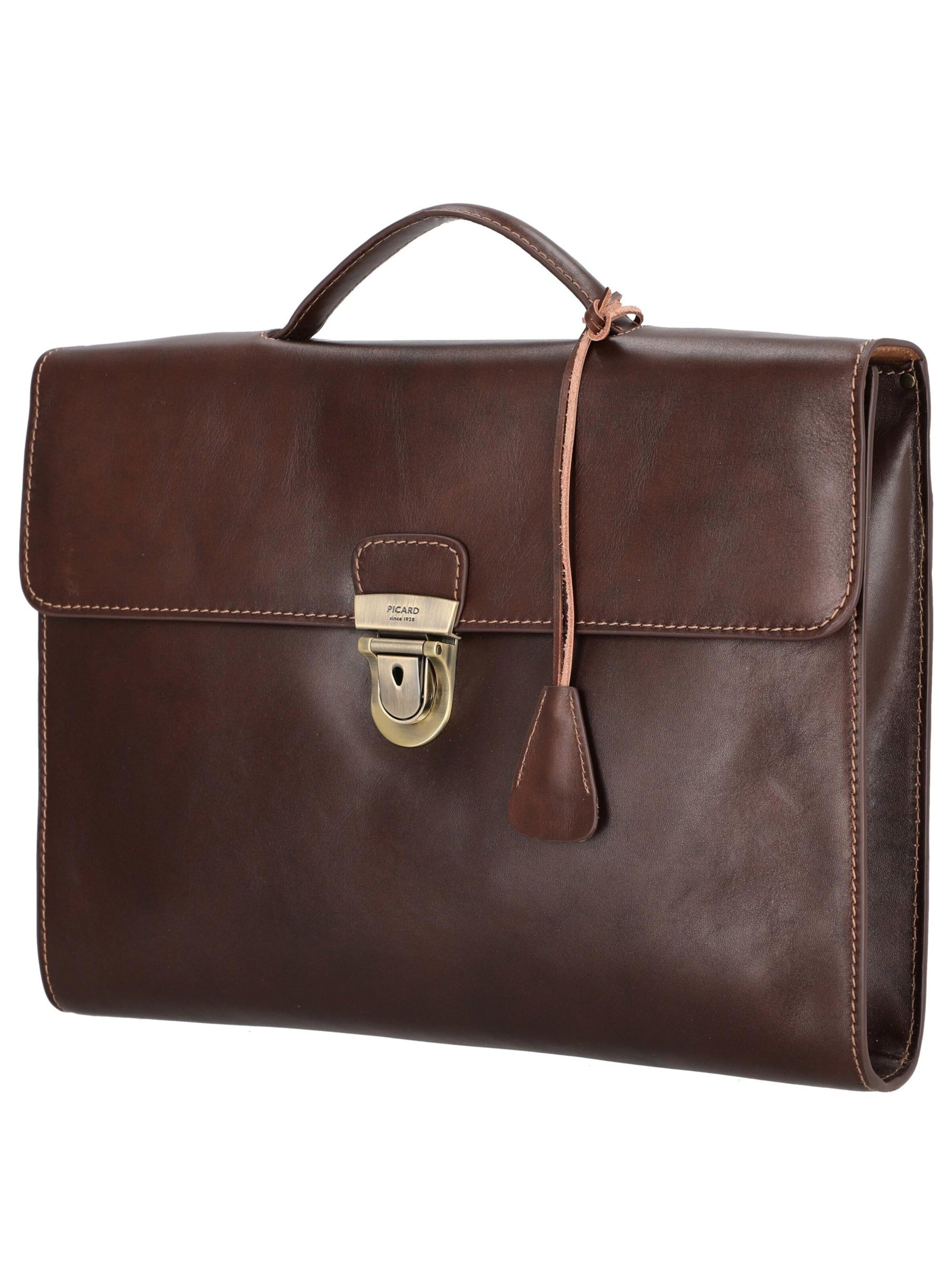 Picard Briefcase 'Toscana' in Brown