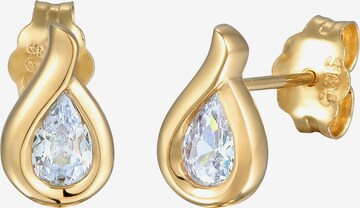 ELLI PREMIUM Earrings 'Infinity' in Gold: front