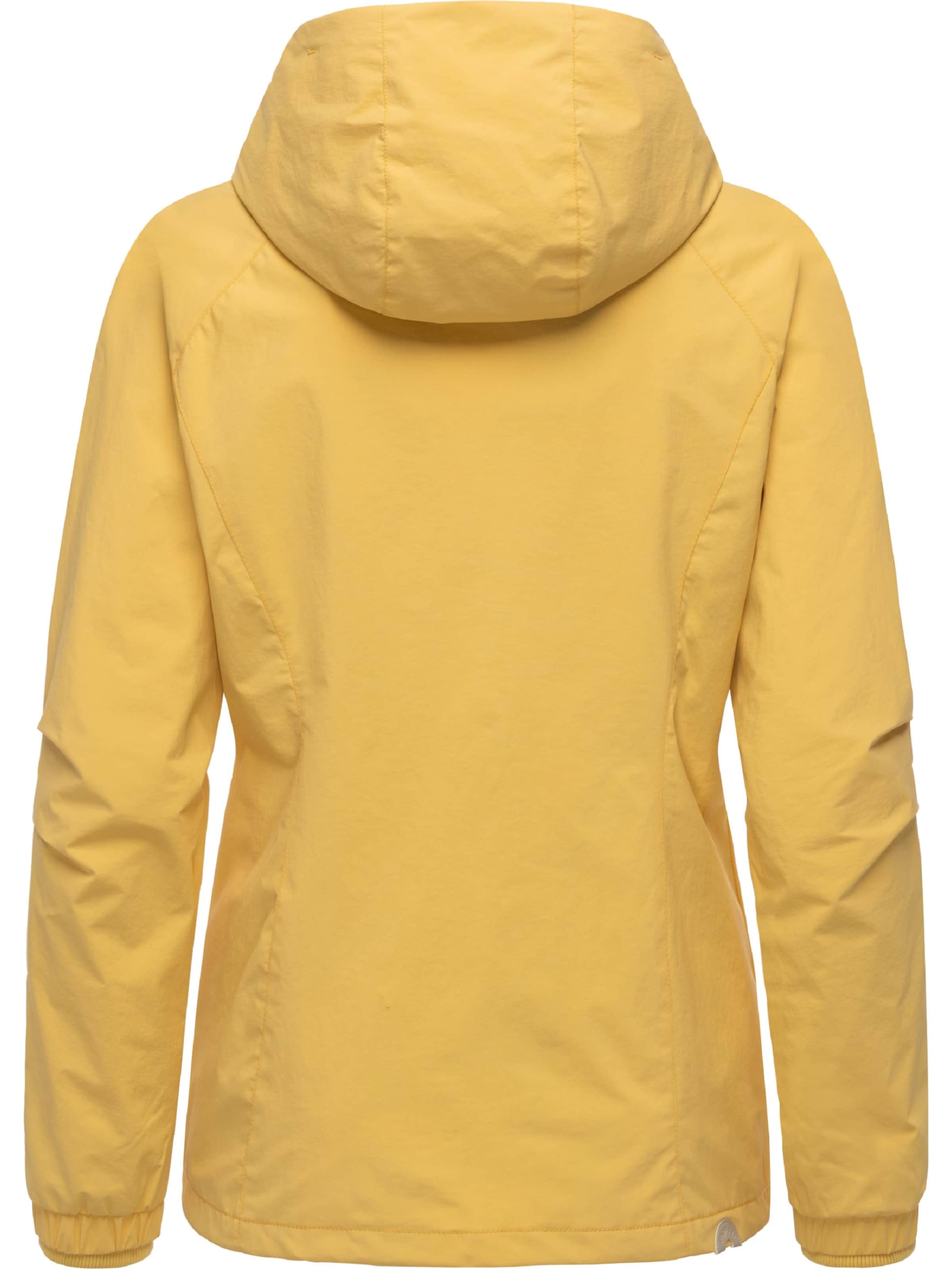 Giacca funzionale 'Dizzea' di Ragwear in giallo