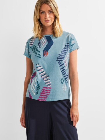 CECIL T-Shirt in Blau: Vorderseite