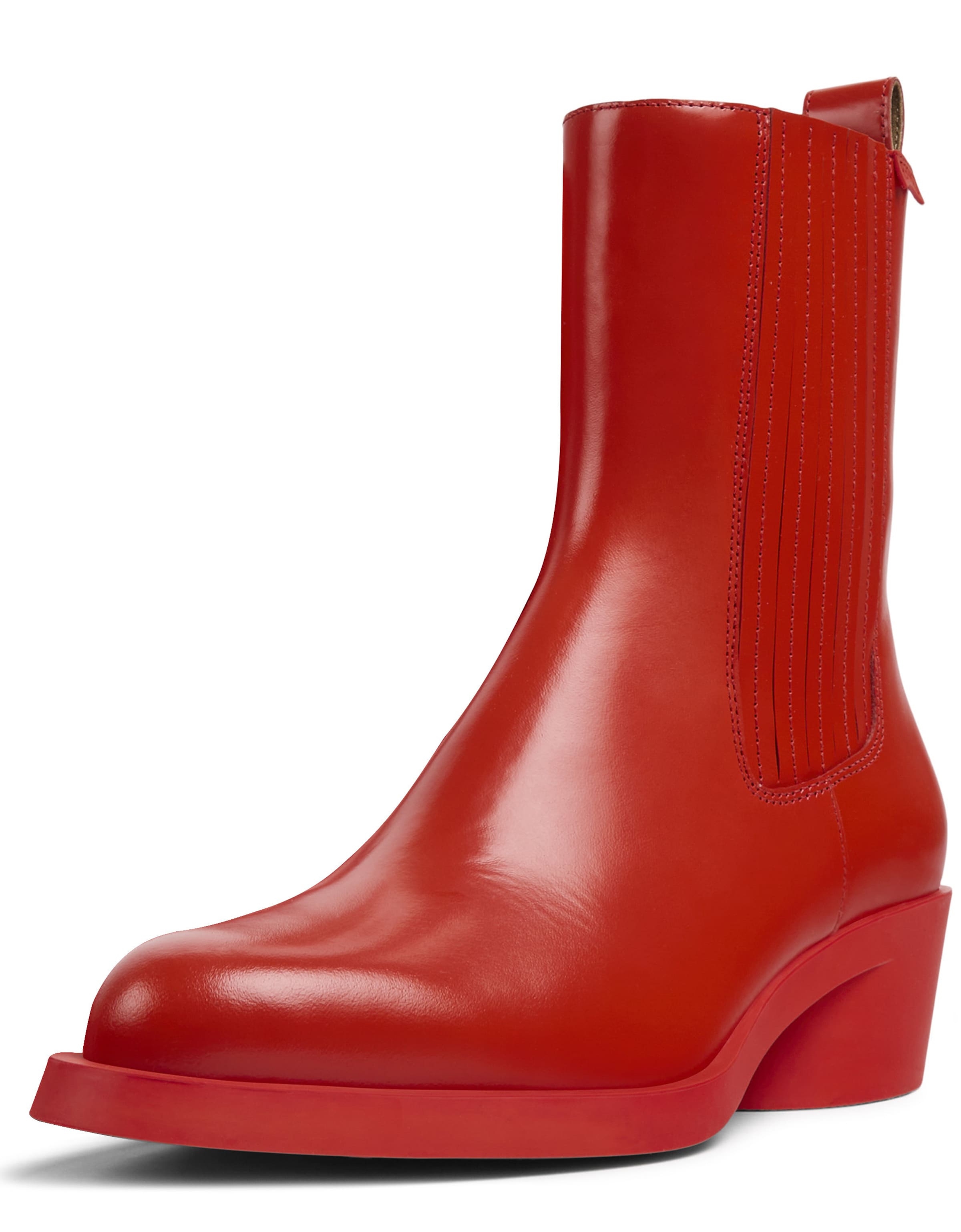 Camper red deals boots