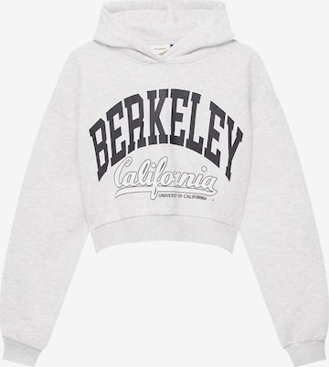 Pull&Bear Sweatshirt in Grijs: voorkant