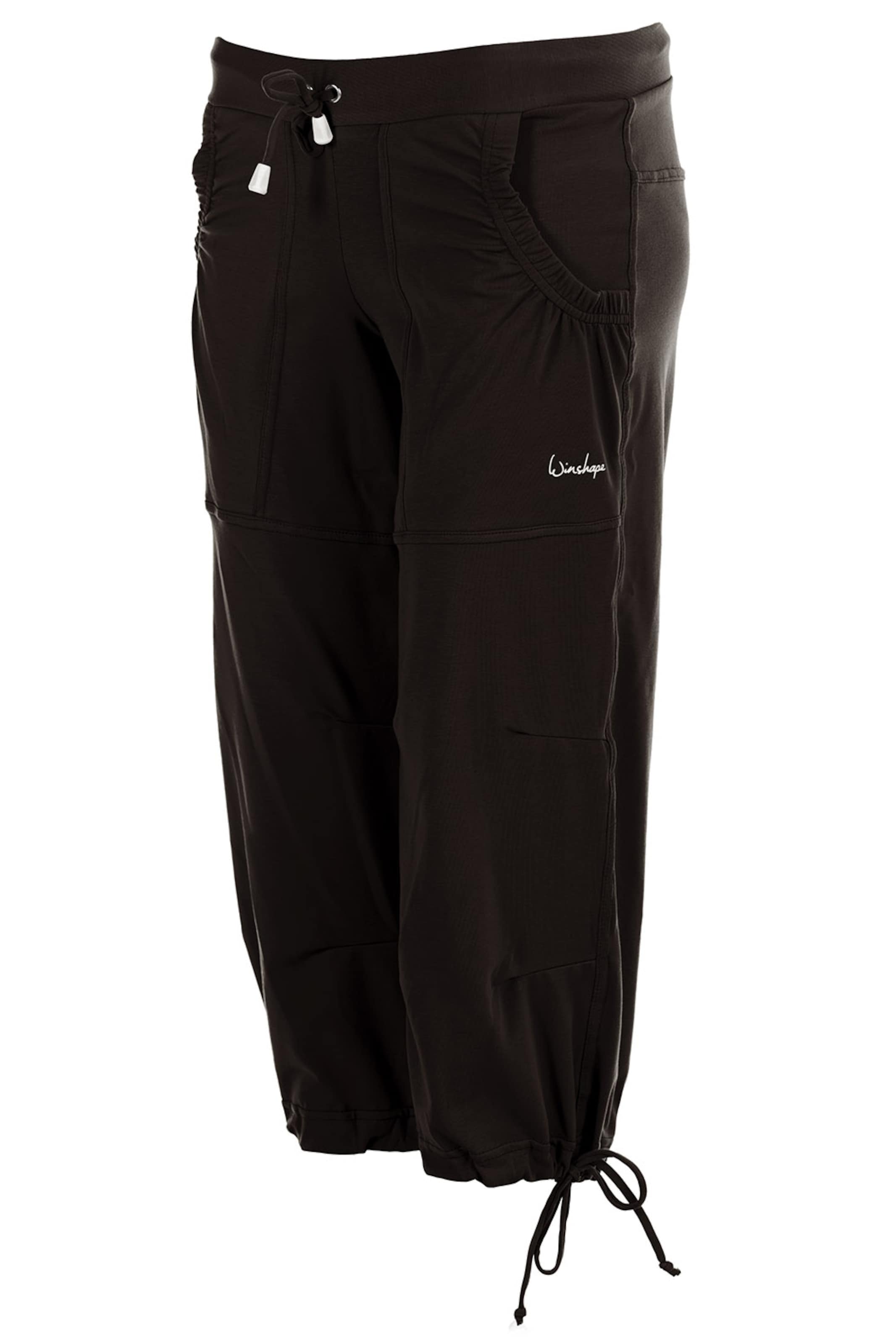 Winshape Конический (Tapered) Спортивные штаны 'WBE6' в Черный