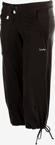 Winshape Tapered Sports trousers 'WBE6' in Black