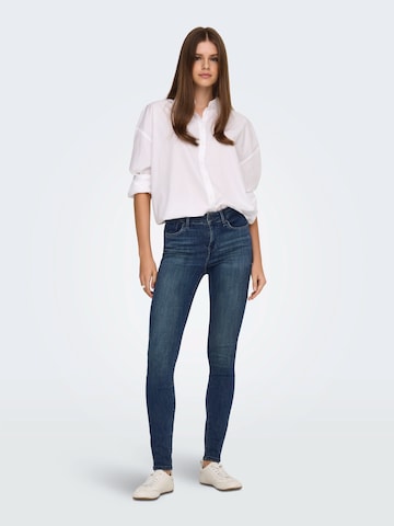 ONLY Skinny Jeans 'ONLPOWER' in Blauw: voorkant