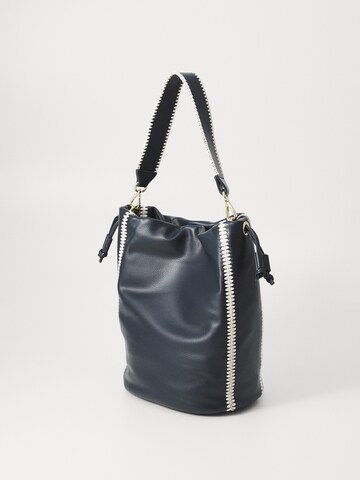 TOMMY HILFIGER Schultertasche 'SOFT SUMMER BUCKET' in Blau: Rückseite