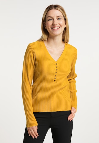 Usha Sweater in Yellow: front