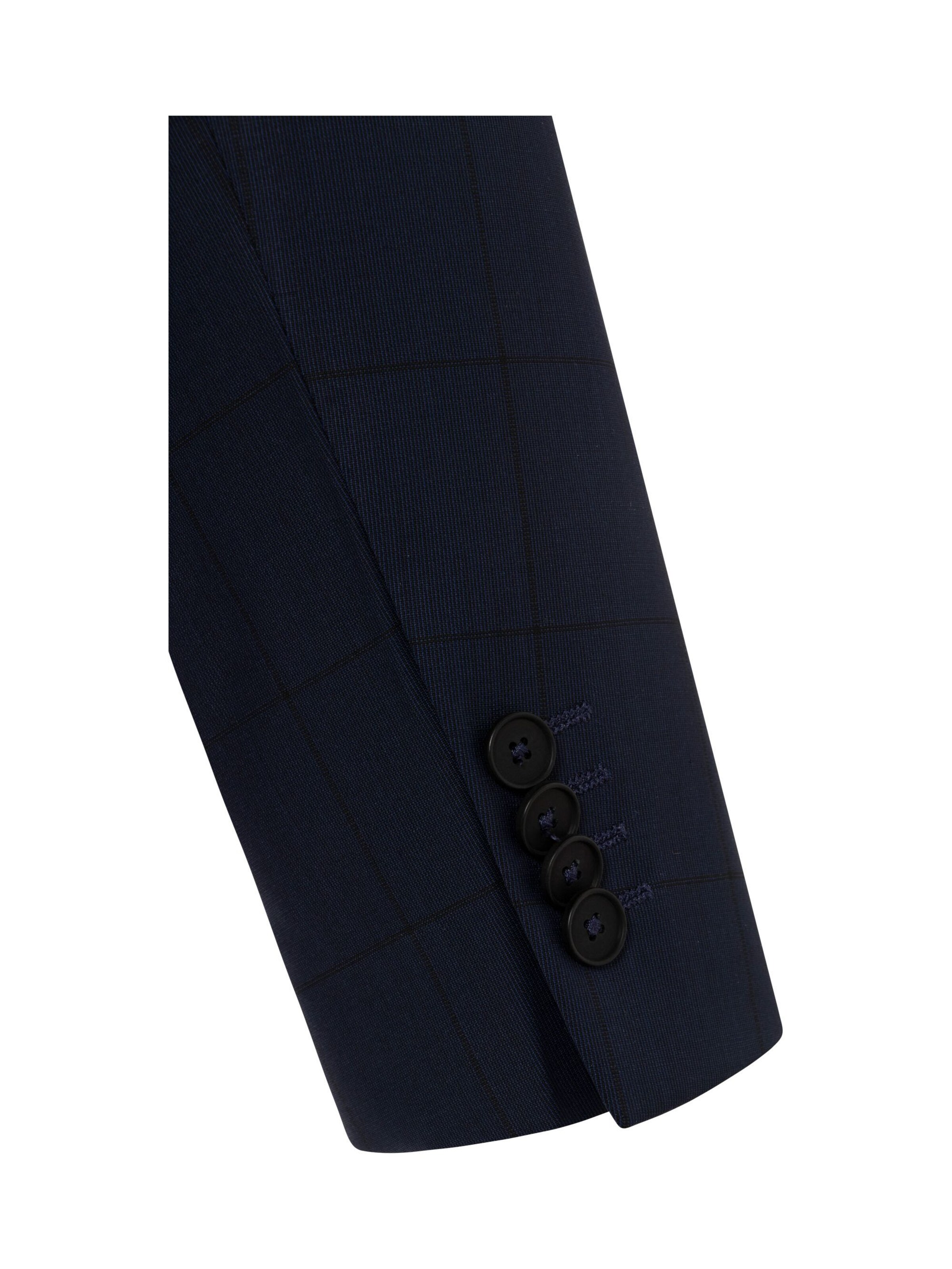 BENVENUTO Slim Fit Sakko 'OTHELLO' in Blau