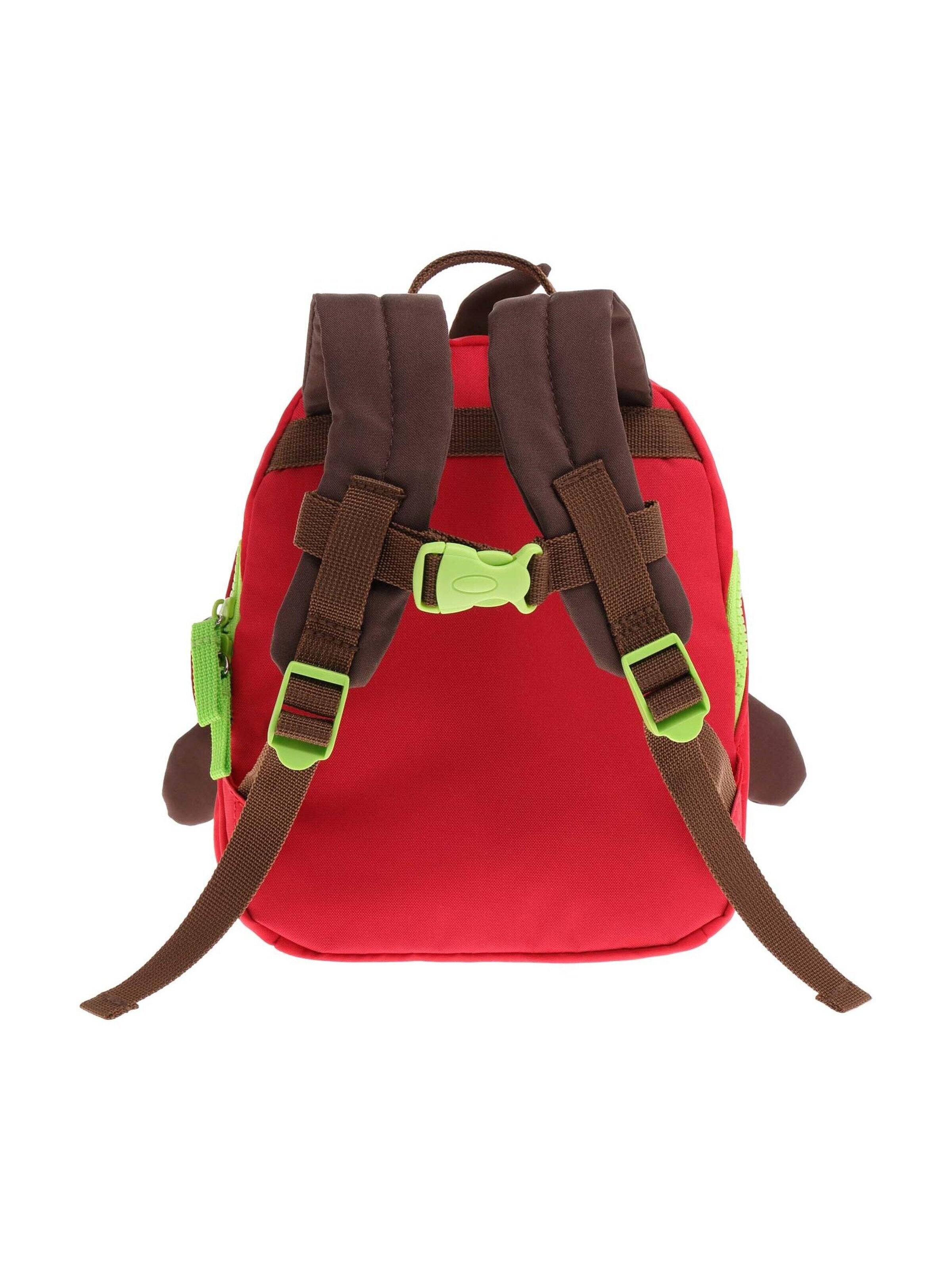 SIGIKID Backpack 'Minirucksack mit Tiermotiv' in Red