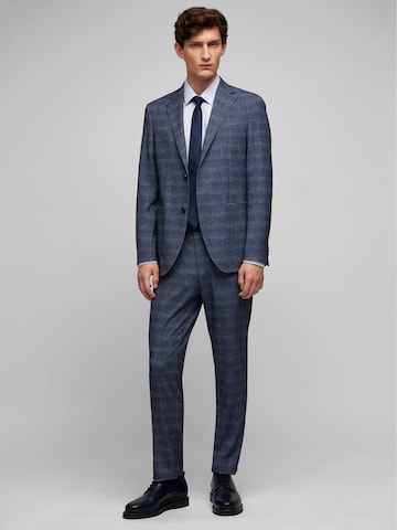 HECHTER PARIS Regular Chinohose in Blau