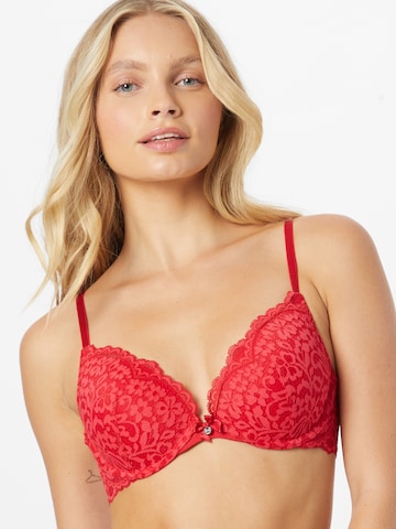 Hunkemöller - Clásico Sujetador en rojo: frente