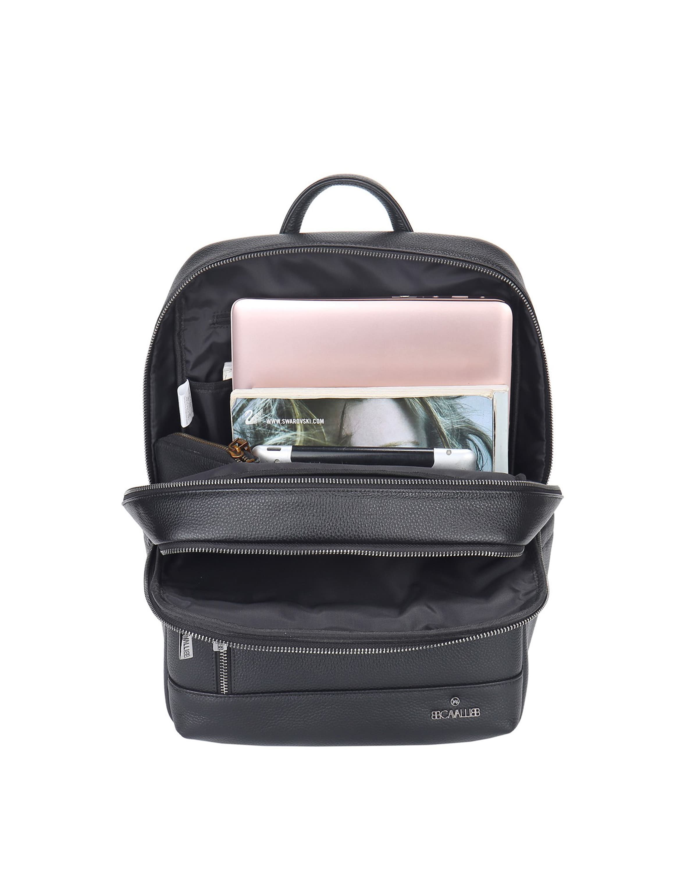 B Cavalli B Rucksack in Schwarz