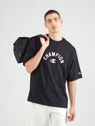 Champion Authentic Athletic Apparel Koszulka w kolorze czarny: przód