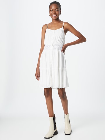 ABOUT YOU Καλοκαιρινό φόρεμα 'Hanni' σε λευκό