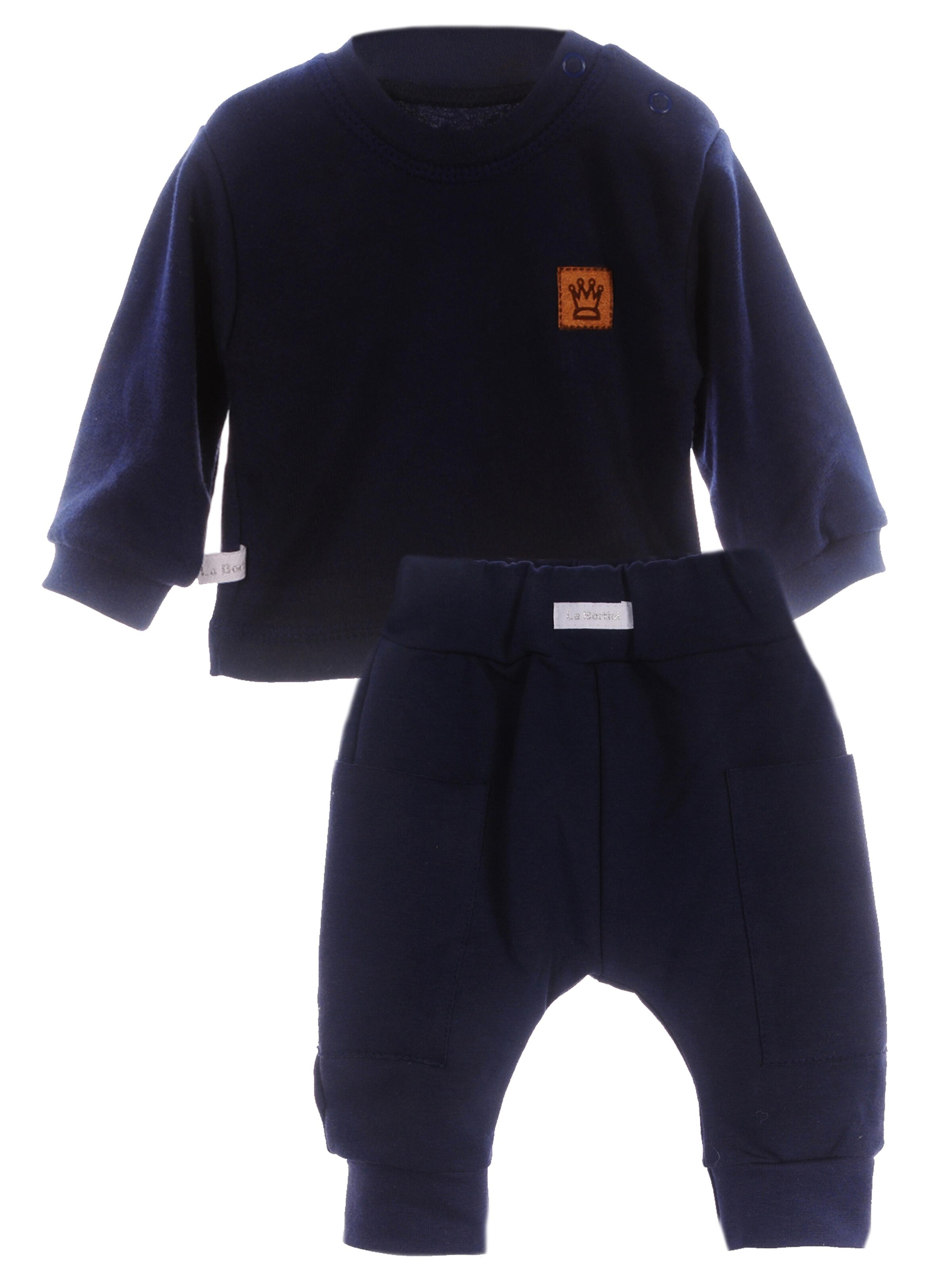 La Bortini Jogginganzug‌‌‌‌‌‌‌‌‌ in Blau: Vorderseite