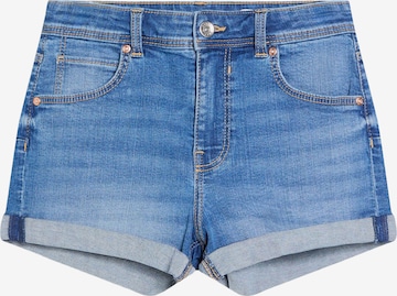 Bershka Džínsy - Modrá: predná strana