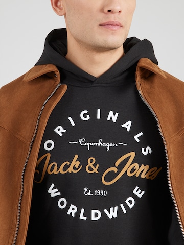 JACK & JONES Sweatshirt 'JWHMILO' i sort