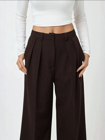 Hiccup Wide Leg Hose in Braun