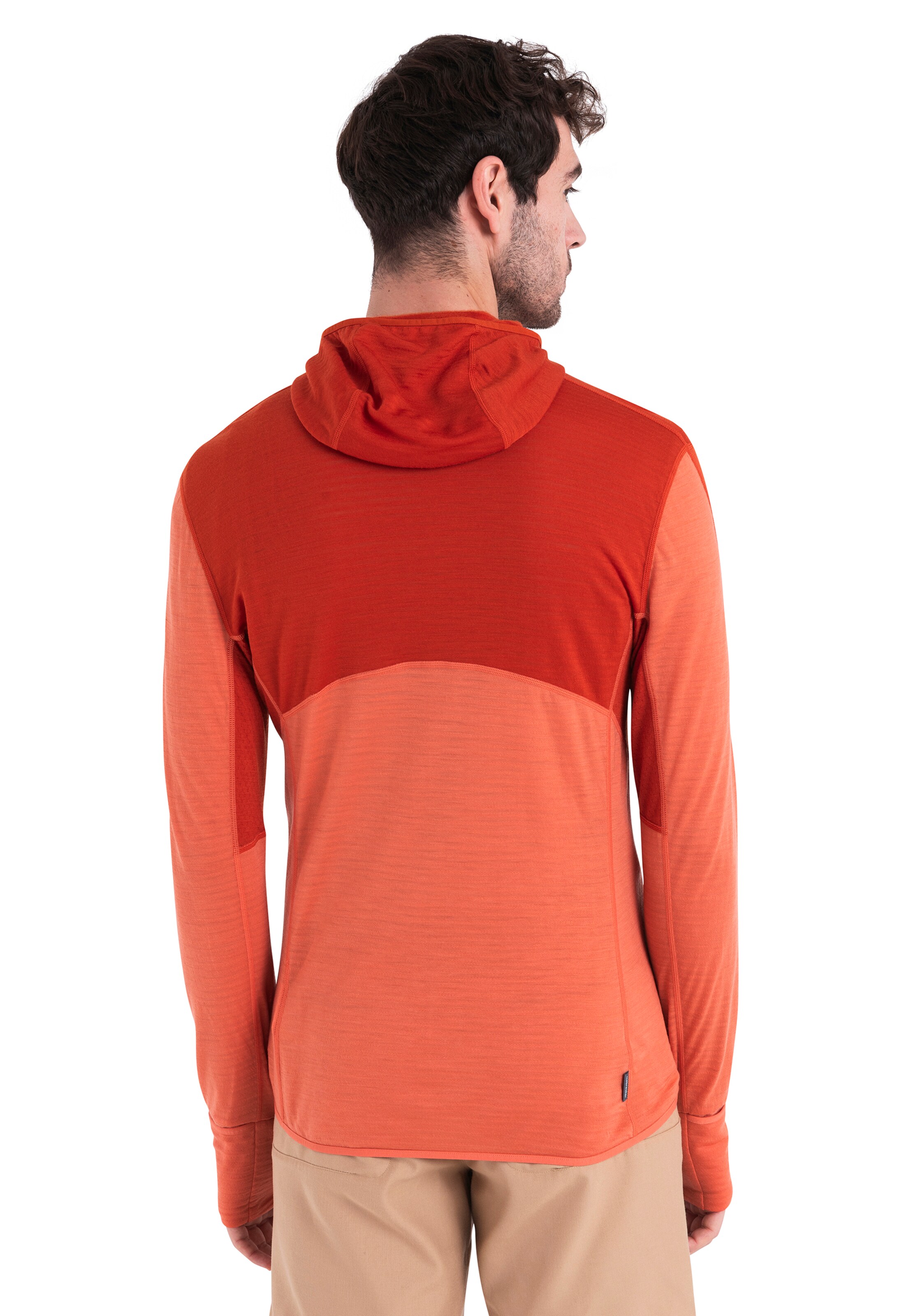 ICEBREAKER Функционално поларено яке 'Realfleece Descender' в червено