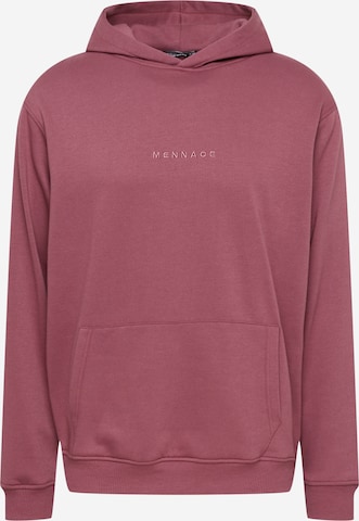 Mennace Sweatshirt in Pink: front