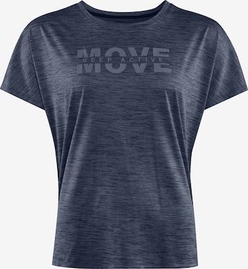 T-shirt fonctionnel 'Carly' STOOKER WOMEN en bleu : devant