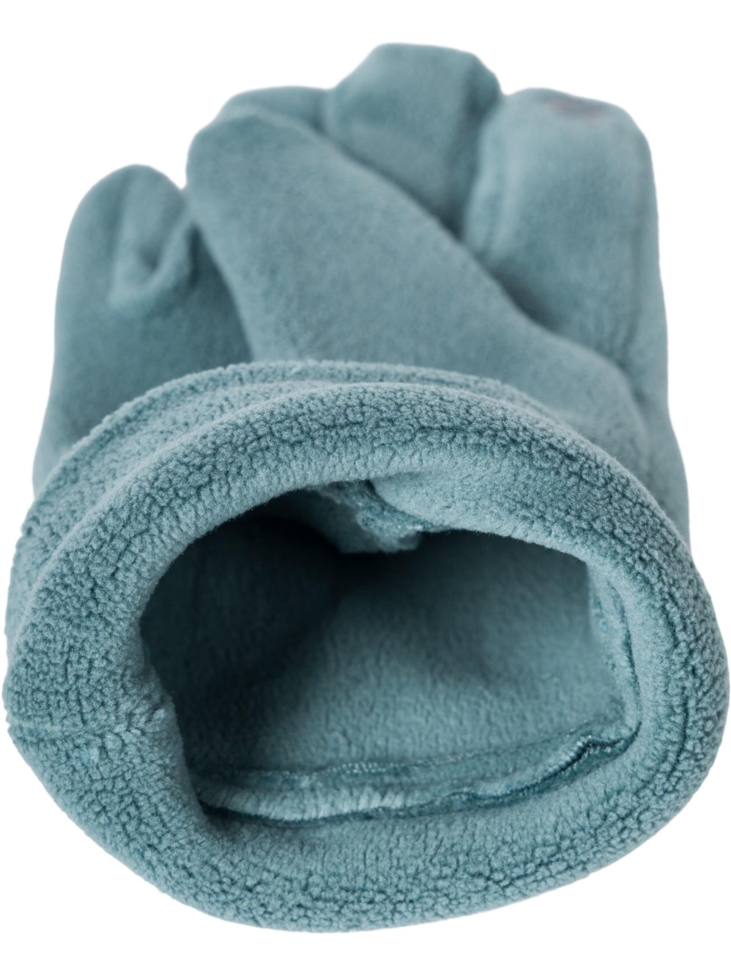 styleBREAKER Fingerhandschuhe 'Einfarbige Touchscreen Fleece Handschuhe'‌‌ in Blau