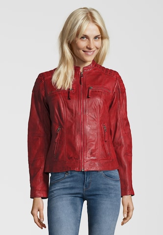 H.I.S Between-Season Jacket in Red: front