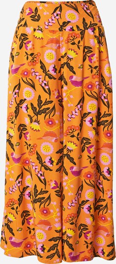 Pantaloni 'In Full Bloom' Blutsgeschwister pe galben / galben miere / portocaliu închis / roz pastel / negru, Vizualizare produs