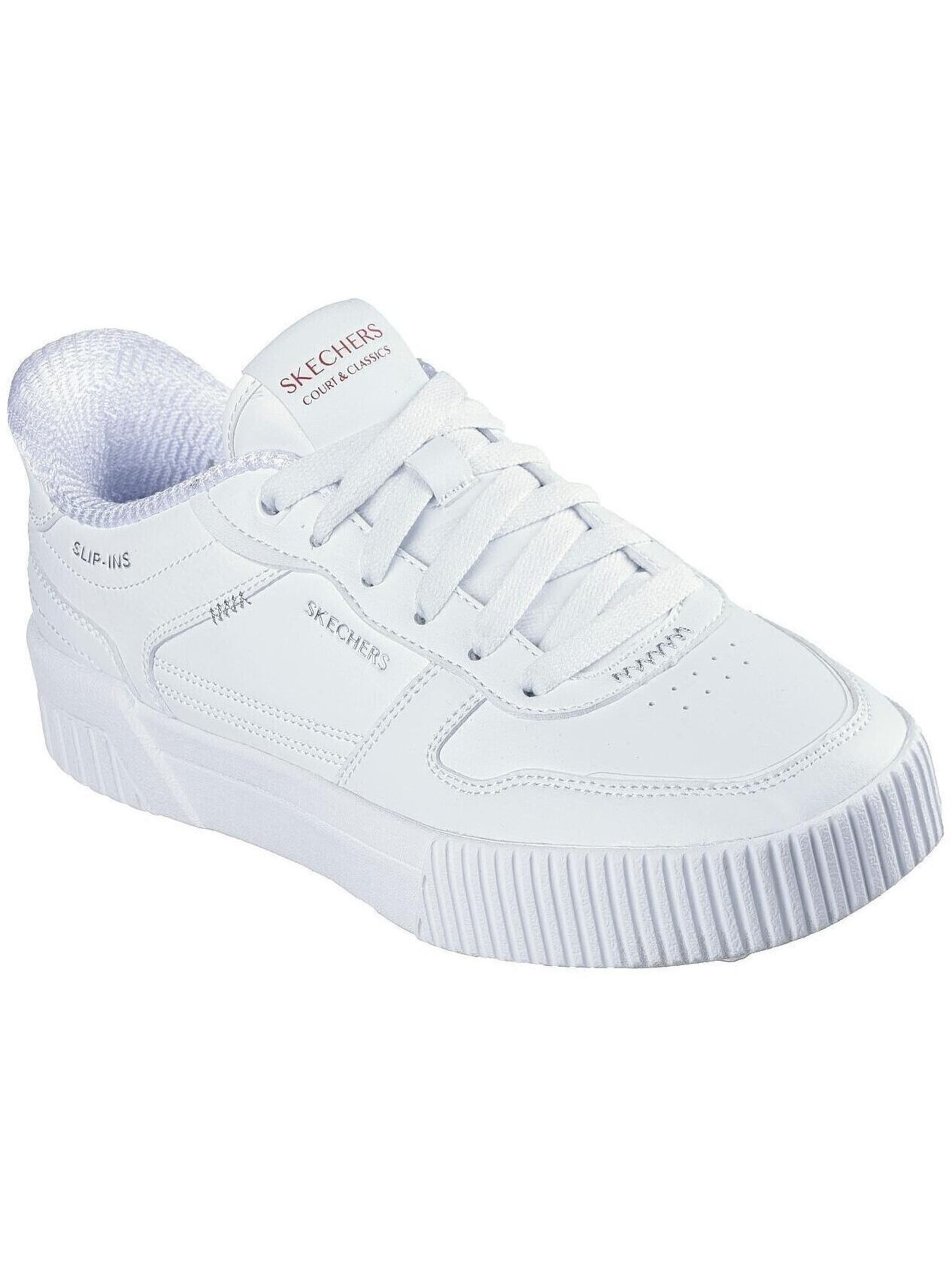 SKECHERS Sneakers in White: front