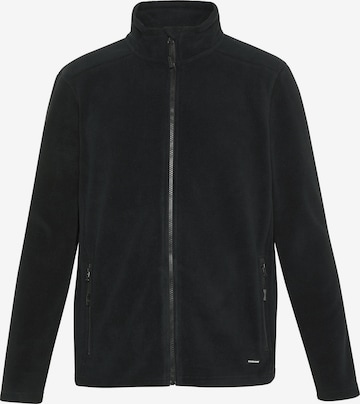 CHIEMSEE Fleecejacke in Schwarz: Vorderseite
