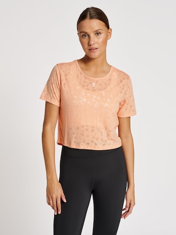 Hummel Functioneel shirt in Roze: voorkant